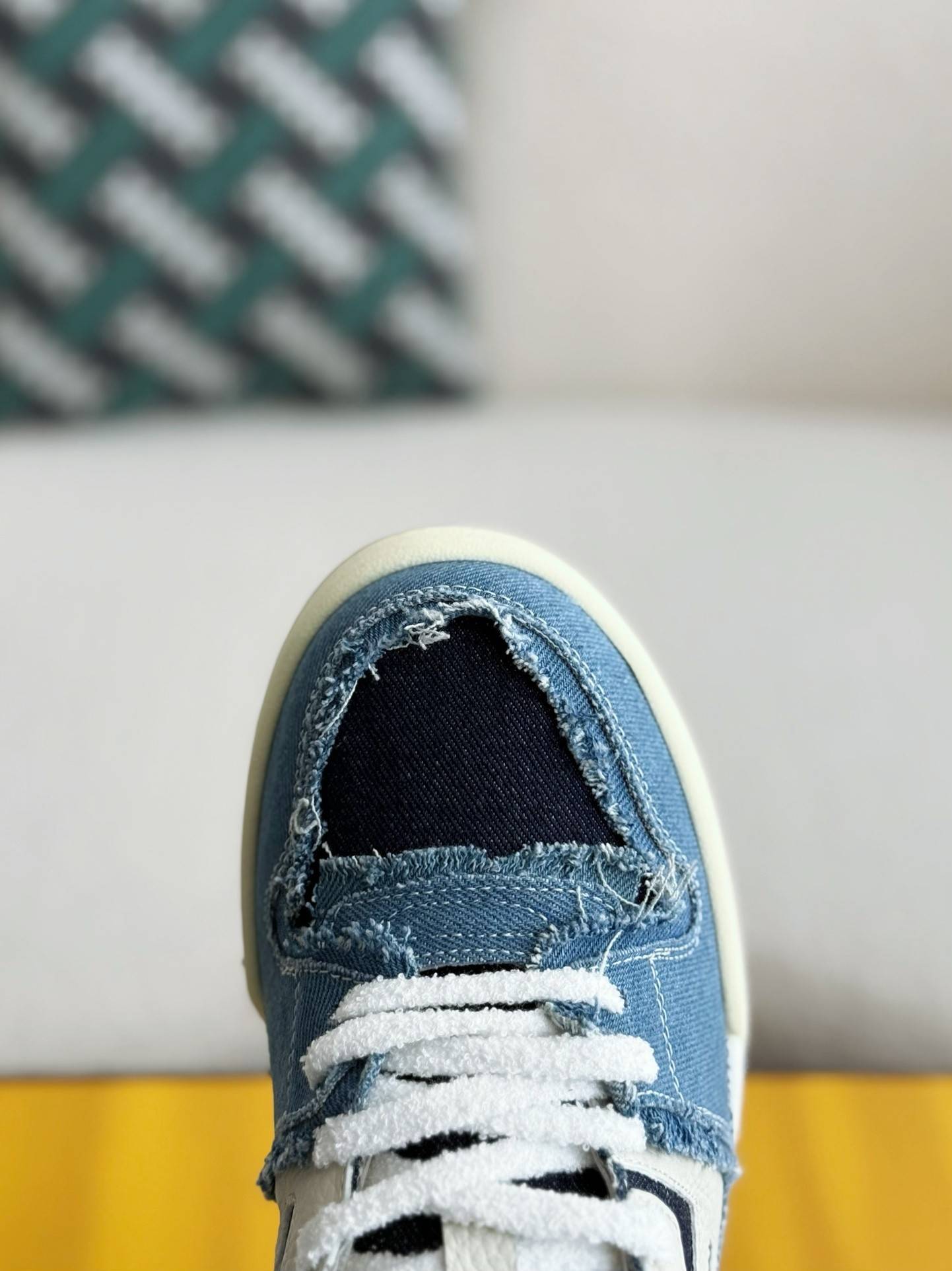 F**di Low-top denim shoes