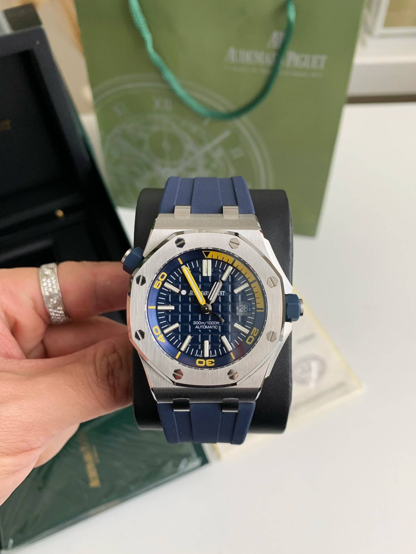 Audemars P1g*et Royal Oak Offshore series mechanical men’s Watch V 8 version, Color series
