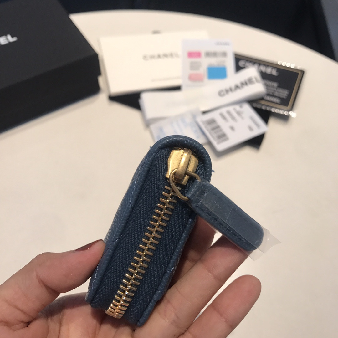 Chanle Zipped Wallet