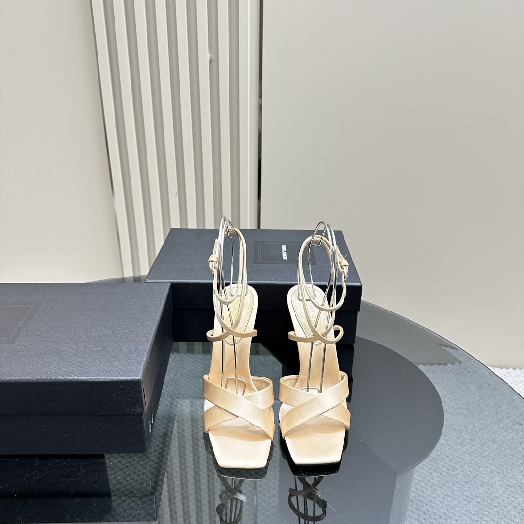 Y51 SS2024 Summer New Product Metal Head Elegant High Heels Heel height: 10.5cm Size: 35-42 (40, 41, 42 custom)