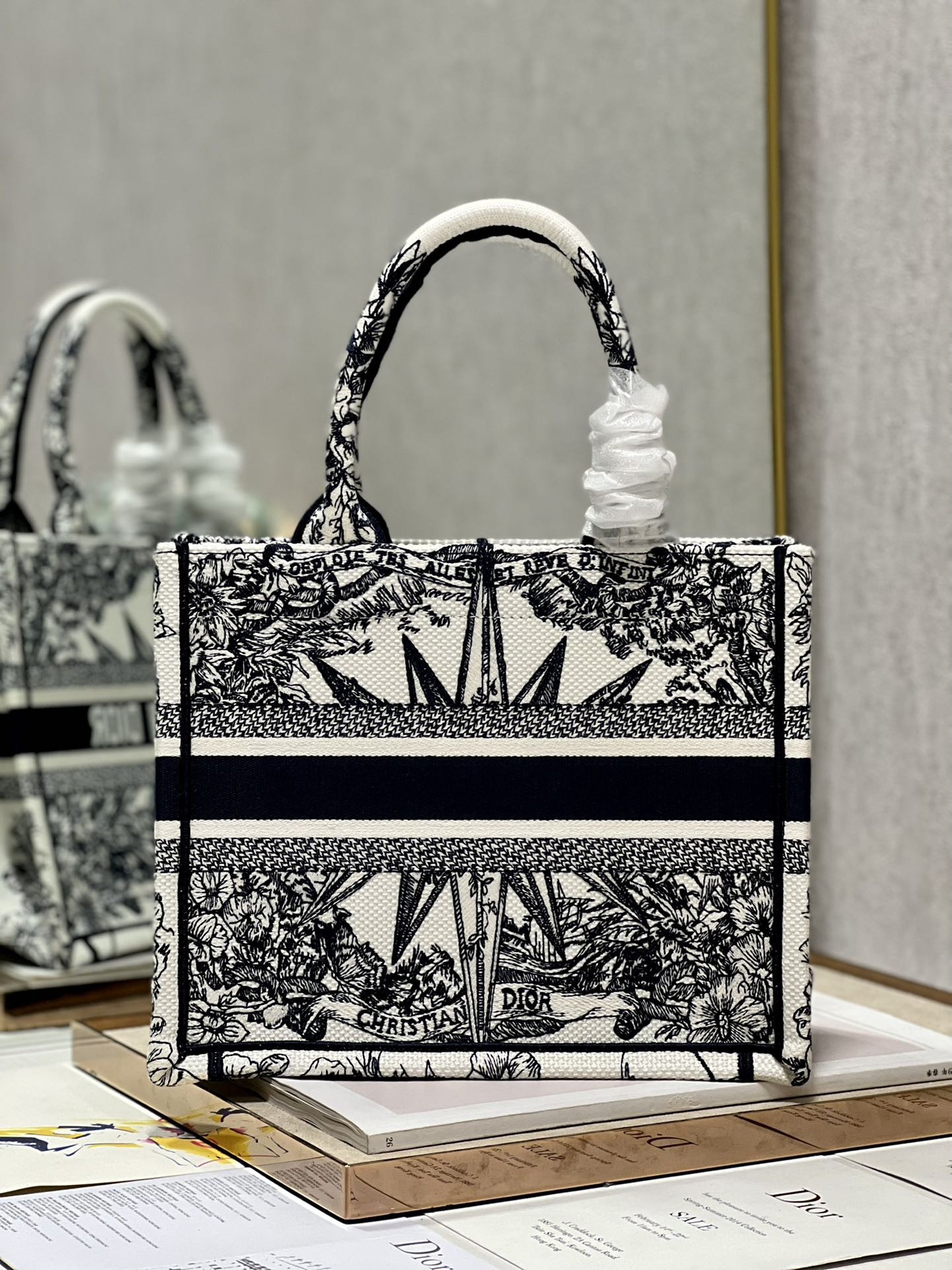 Medium D10r Book Tote