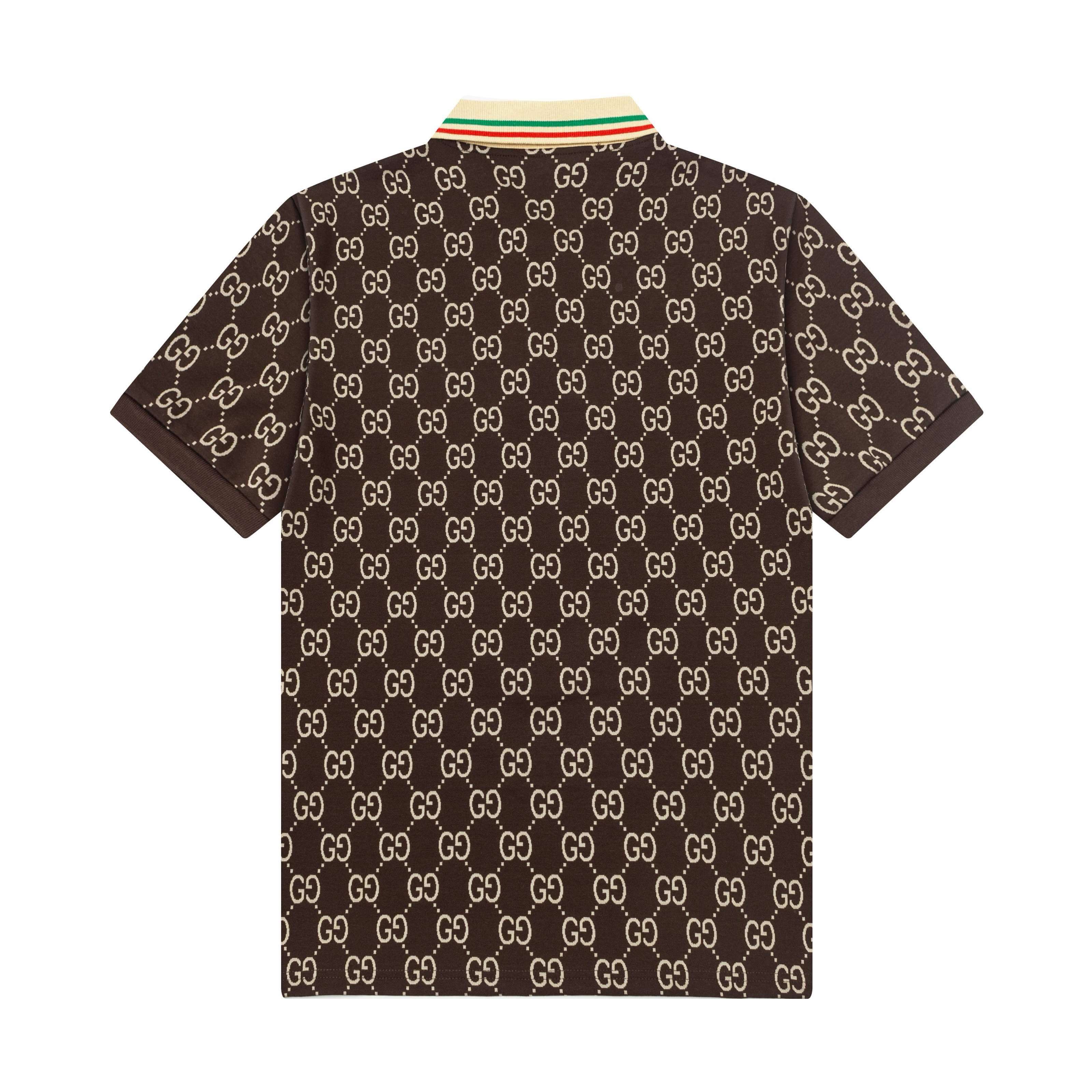 Double G Full Print Polo Shirt
