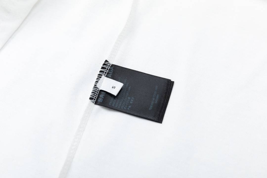 Ba1en*iaga 23Ss Drill Print Hound Design t-shirt