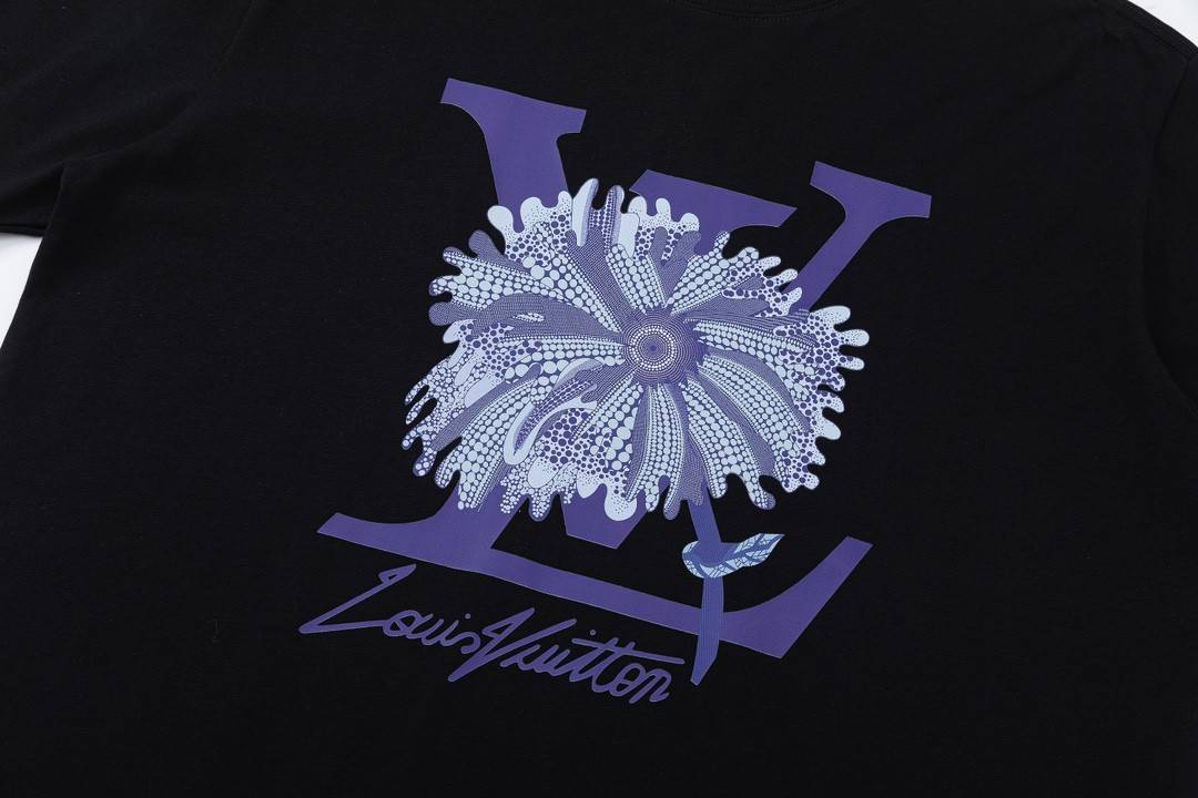 L0vis Vvtt0n 23SS logo printed t-shirt