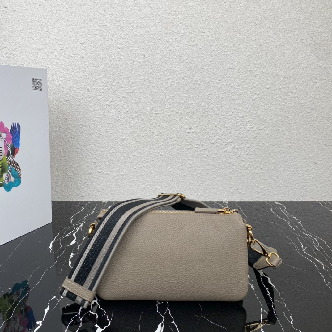 Pra*a Leather Shoulder Bag