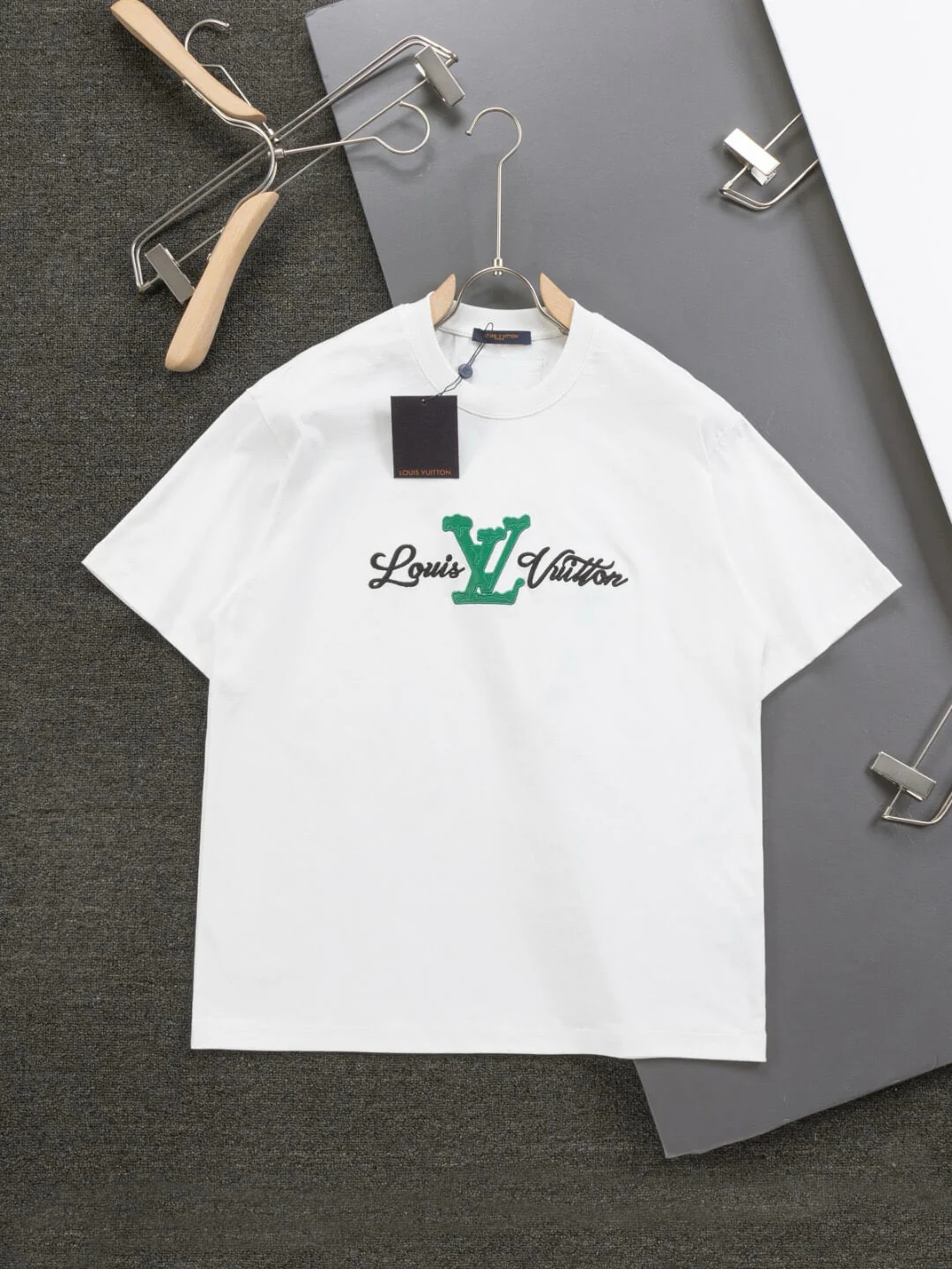 Green Embroidery T Shirt