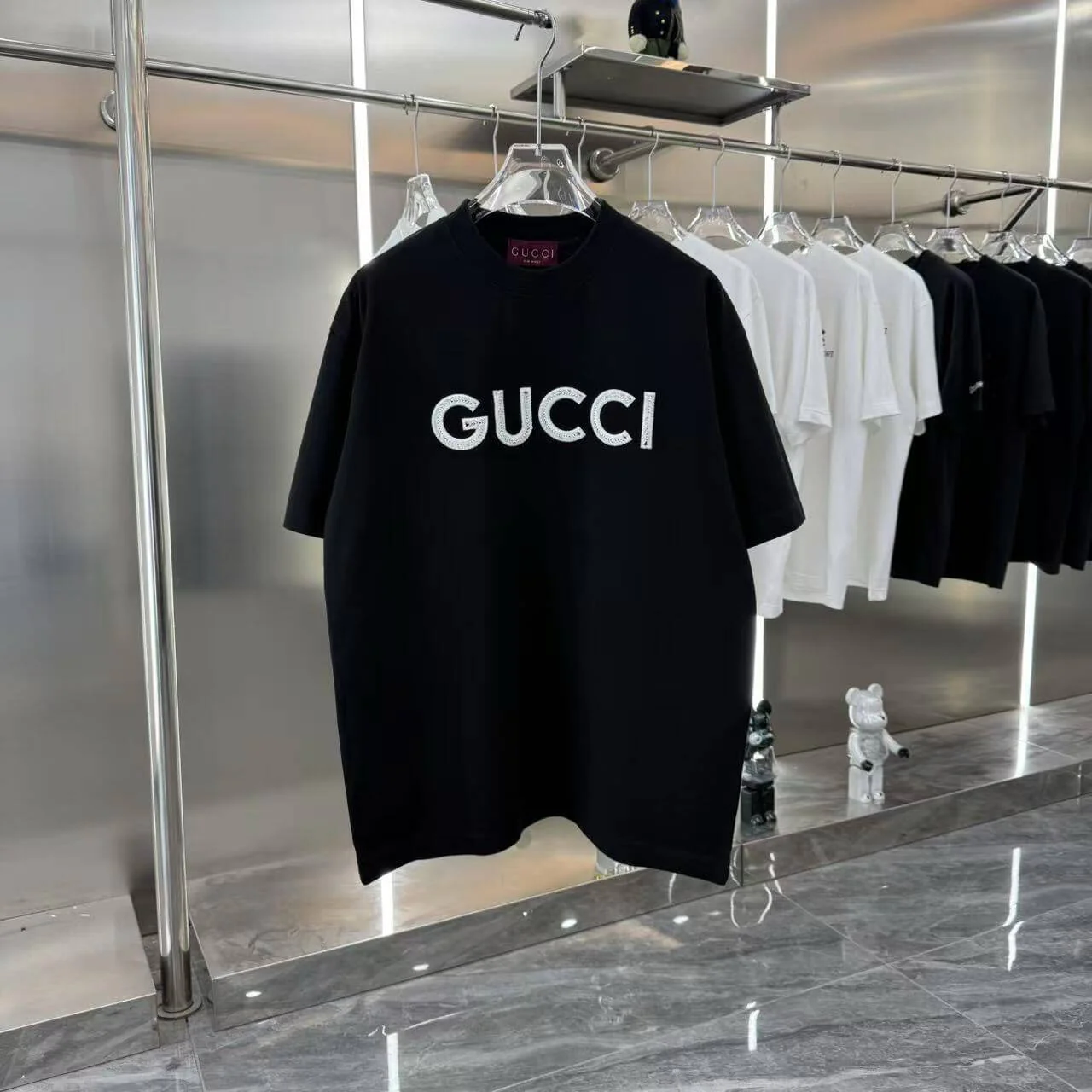 Letter Embroidery T Shirt