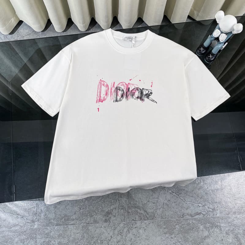 Classic All-Over Graffiti Print T-Shirt