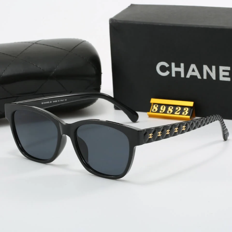 Elegant Style D1am0nd Pattern Temple Sunglasses