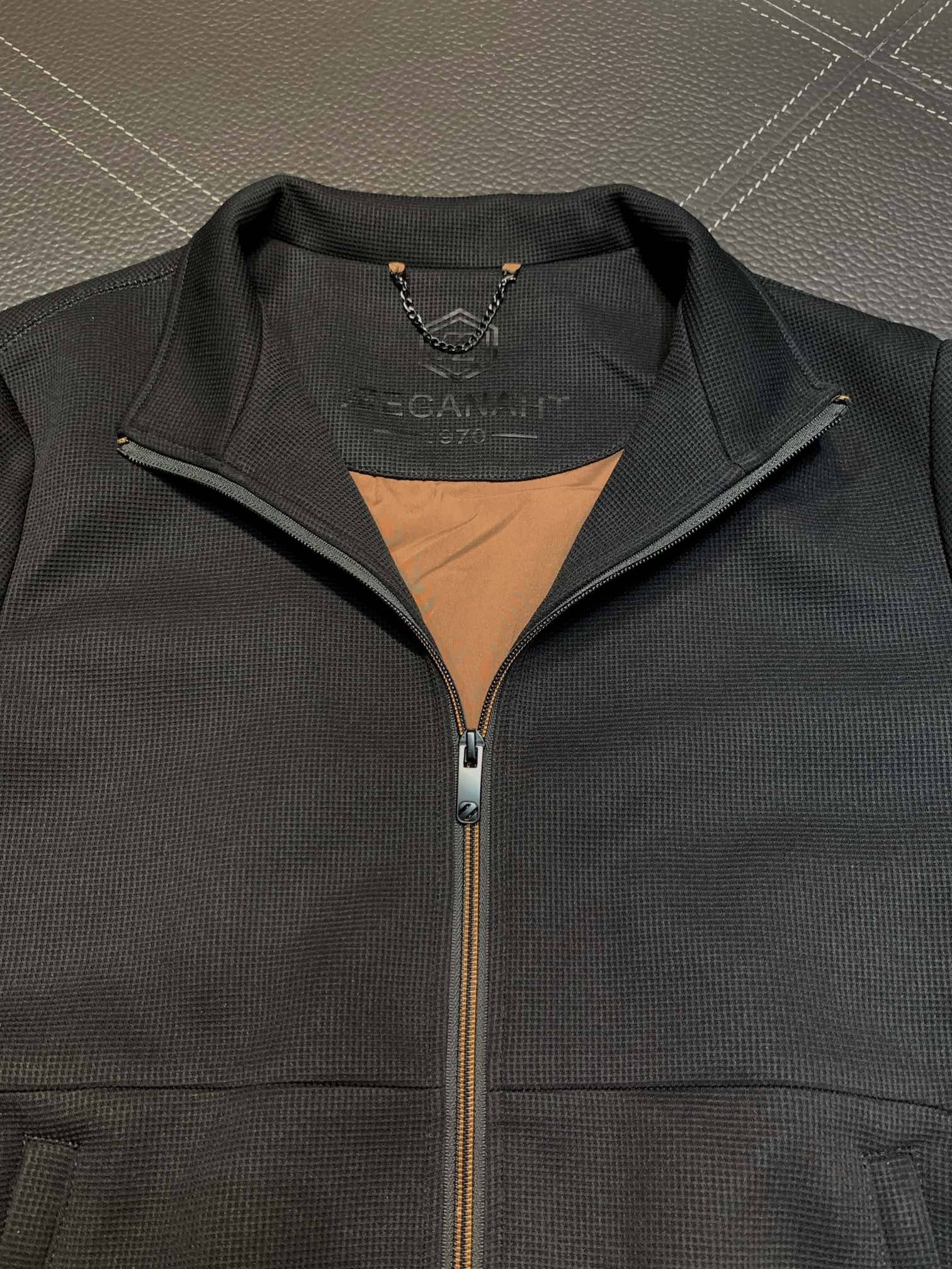 Zegna lapel knitted jacket