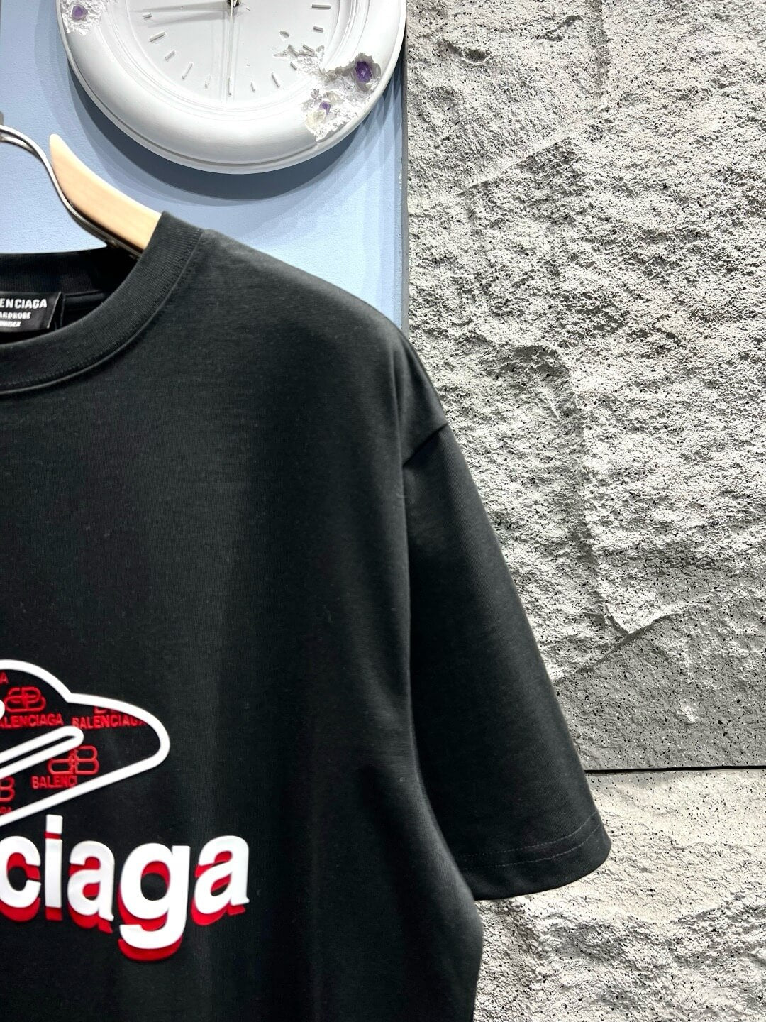 Silicone Overlapping Letter T Shirt