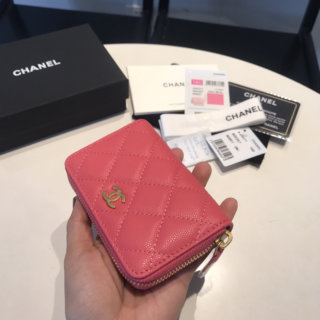 Chanle Zipped Wallet