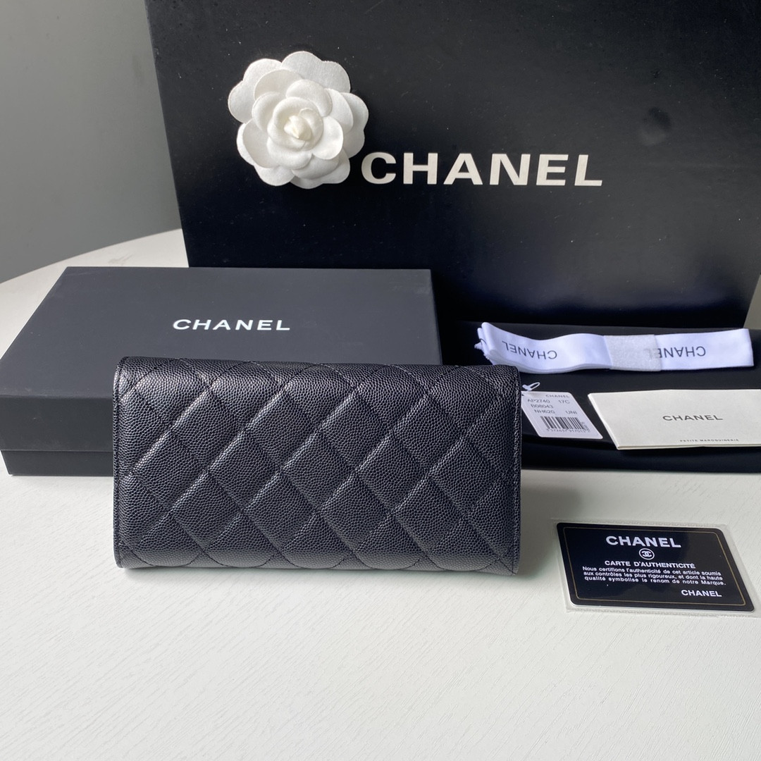 Chanle Flap Wallet