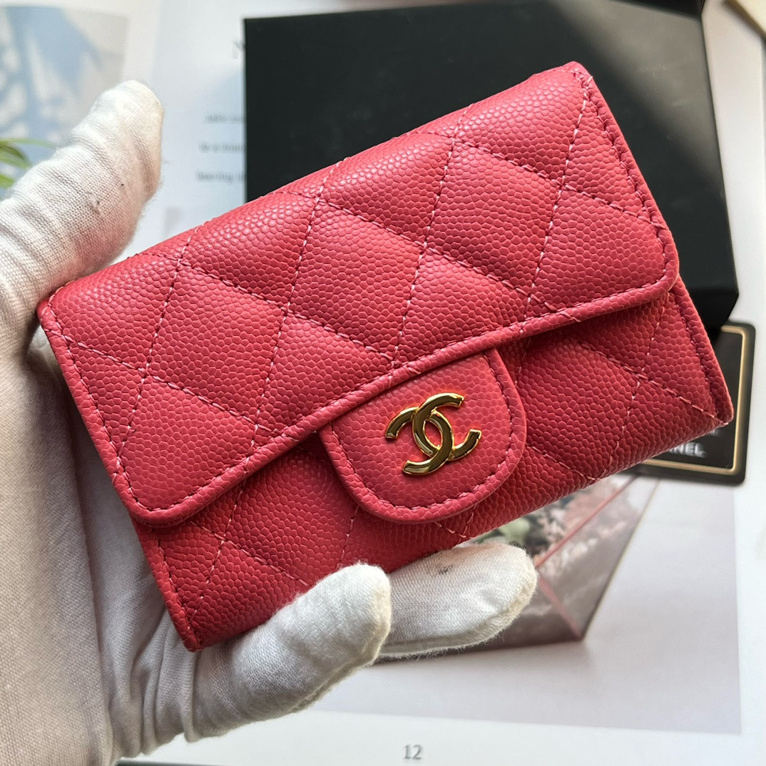 Chanle Flap Wallet