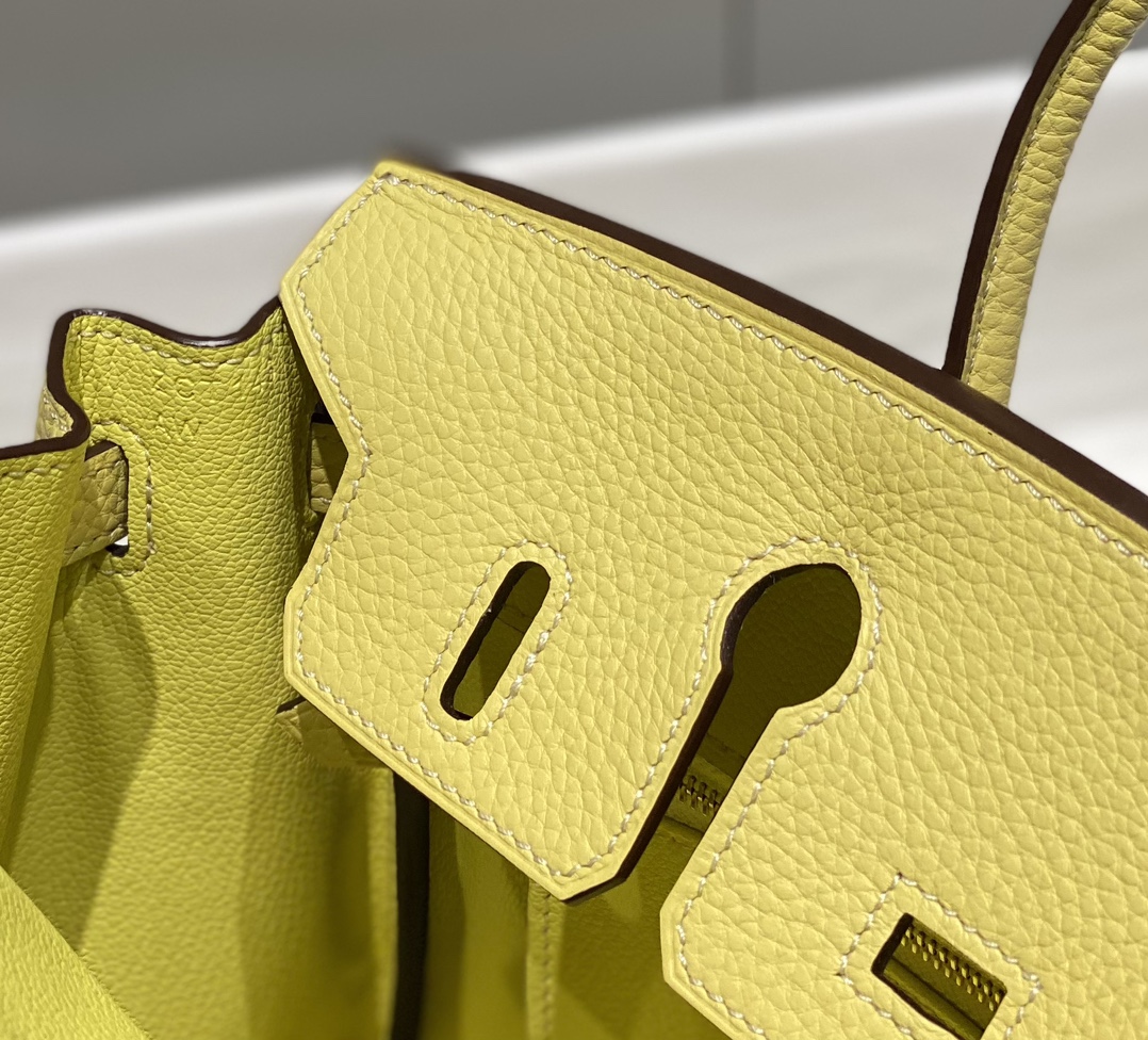 H**me5 Birkin Bag Chicken Yellow Size: 25cm