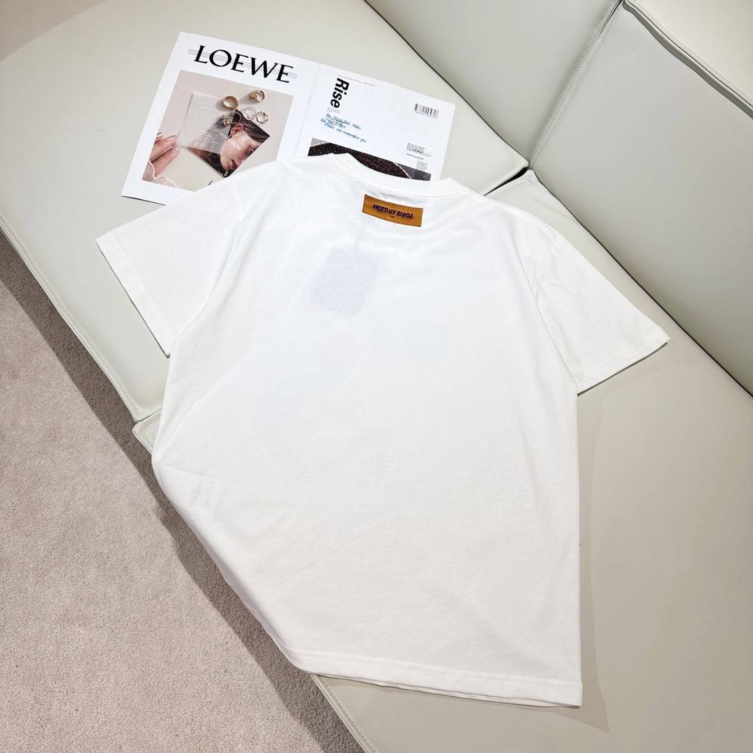 L0vis Vvtt0n 24ss Spring Dragon Year Limited Cotton T-shirt