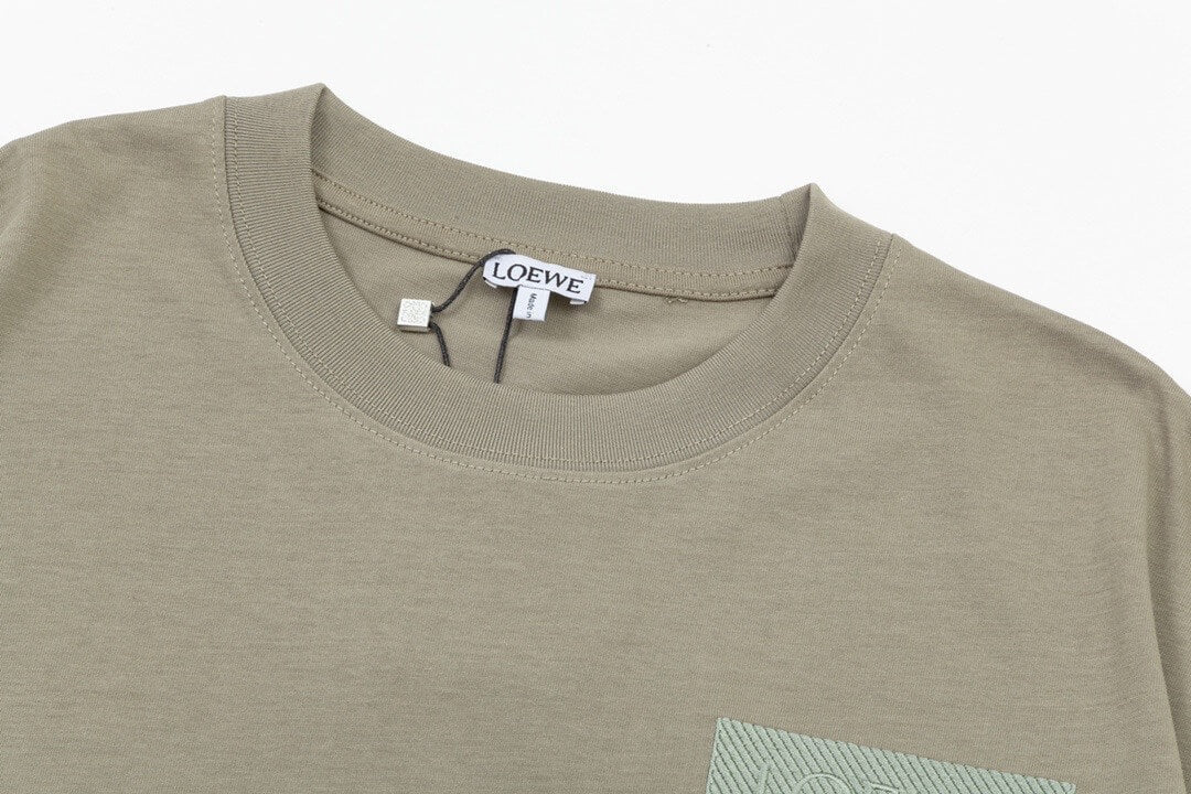 Pocket Embroidery T Shirt