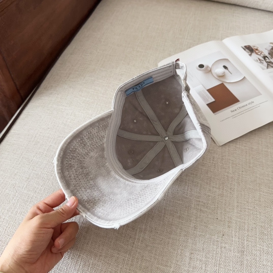 [#4809] Pra*a baseball cap peaked ca p hat