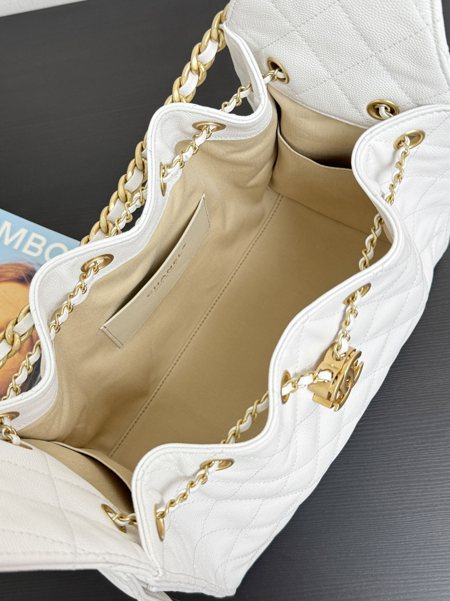 Ch**el 25c Hobo Bag 40*30*15cm