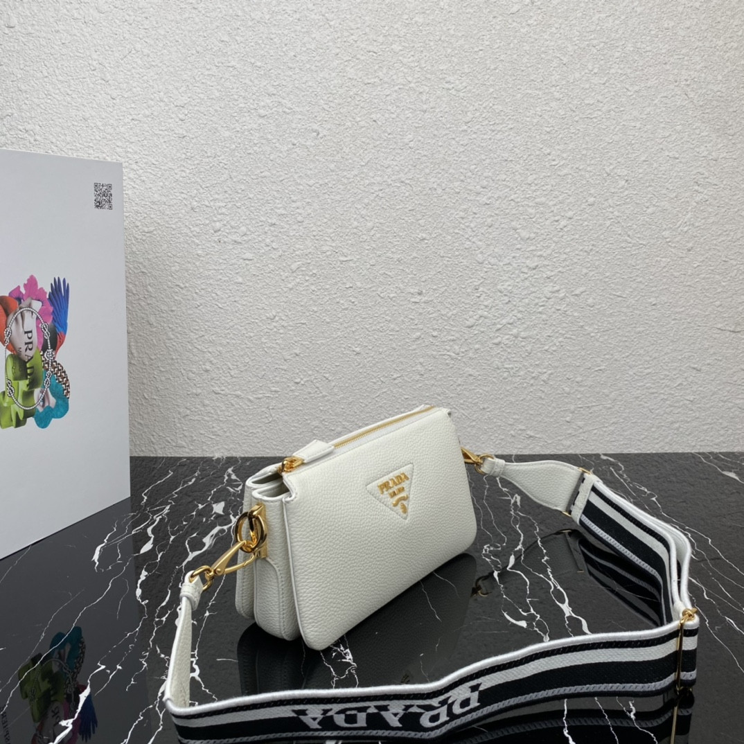 Pra*a Leather Shoulder Bag