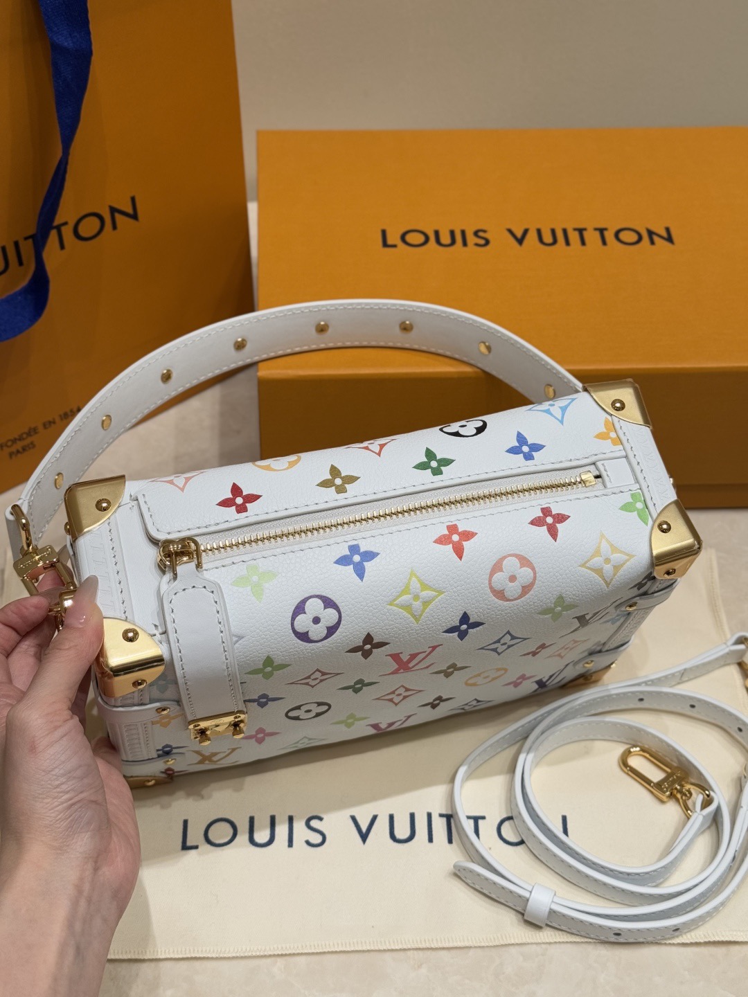 L*V x Takashi Murakami SIDE TRUNK