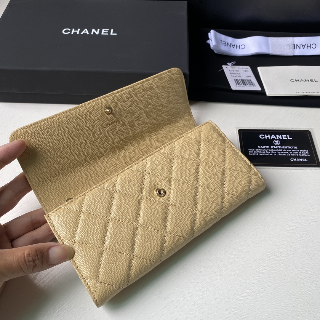 Chanle Flap Wallet