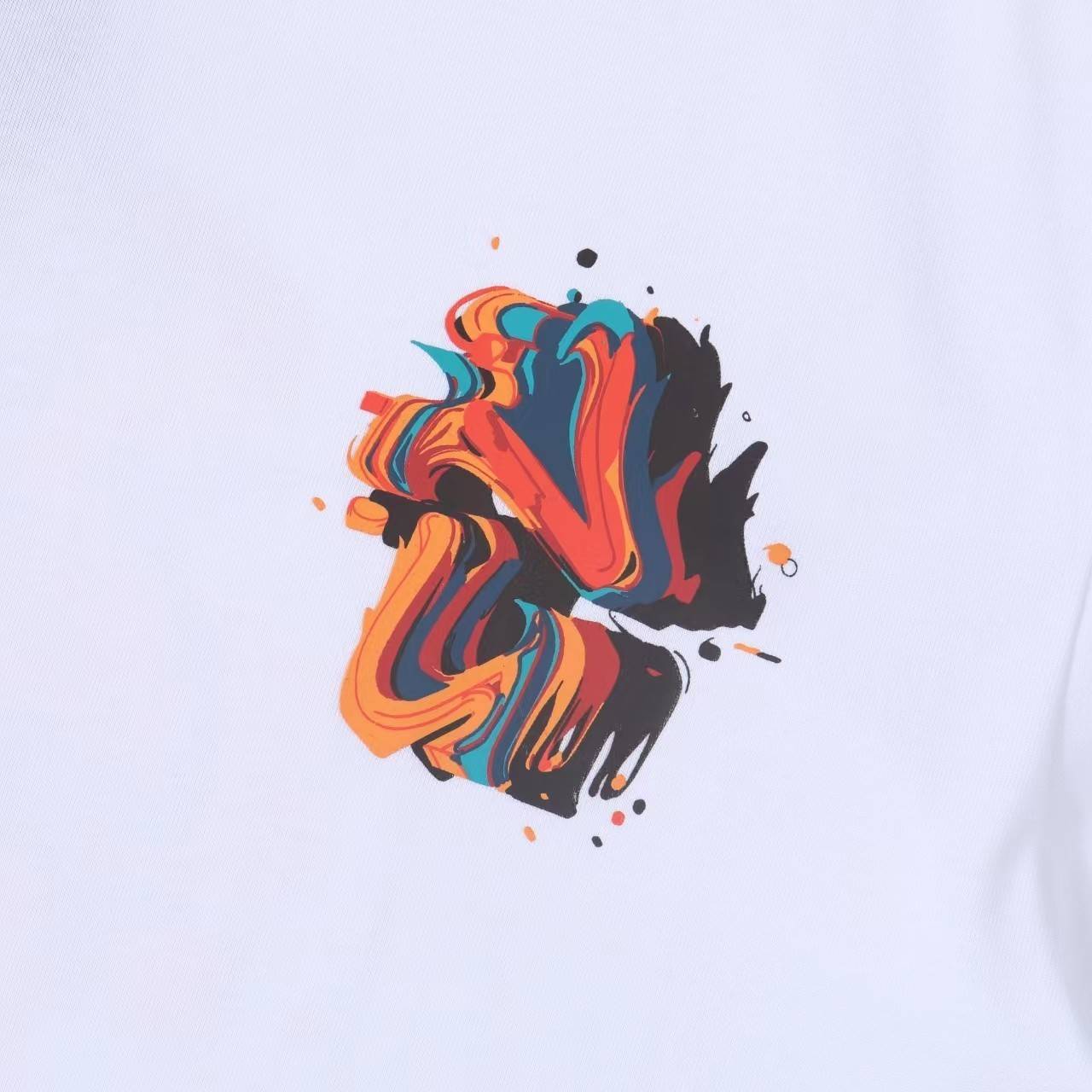 L0vis Vvtt0n 23ss front and back patterned t-shirt