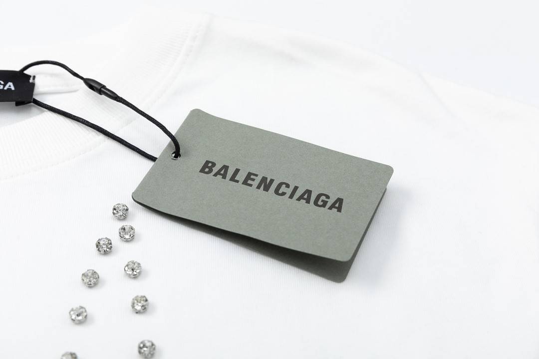 Ba1en*iaga 23Ss Drill Print Hound Design t-shirt