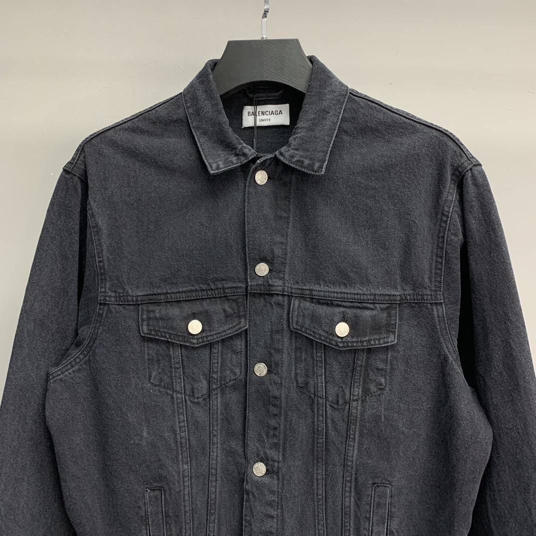 Ba1en*iaga BB letter denim jacket