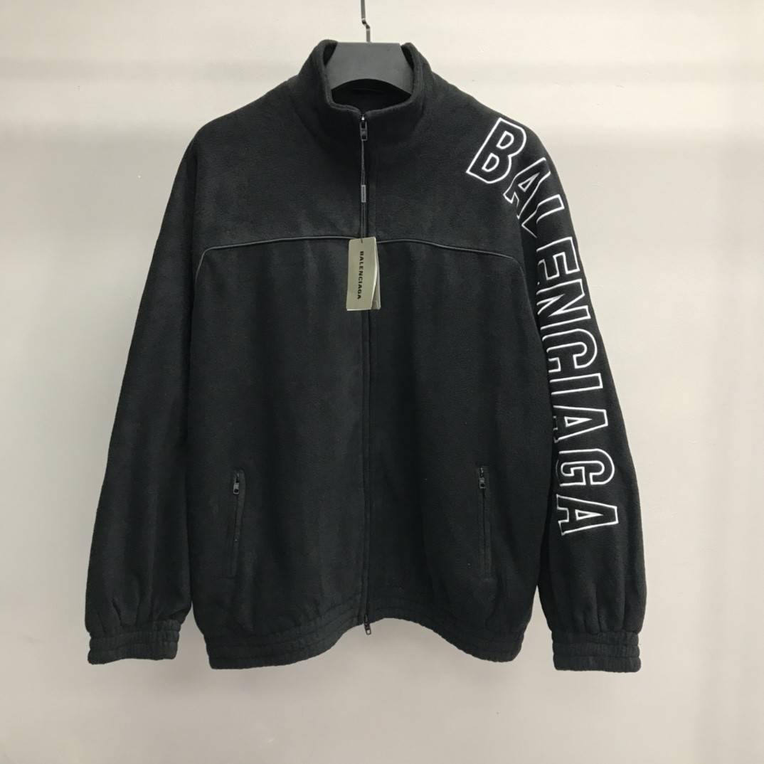 Ba1en*iaga arm letter jacket