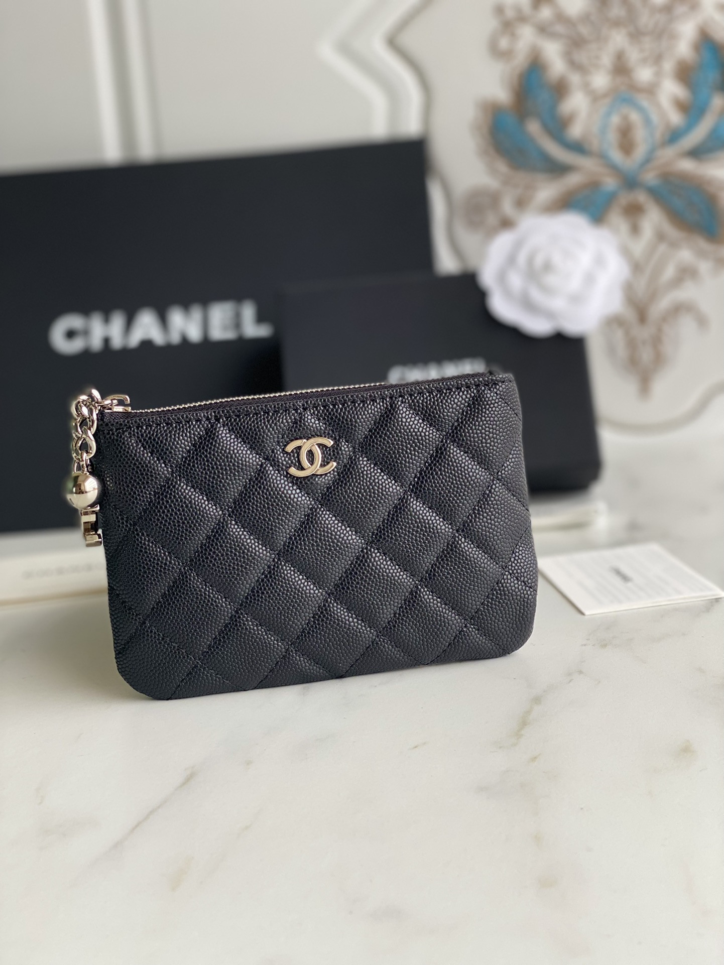 Chanle Zipped Wallet