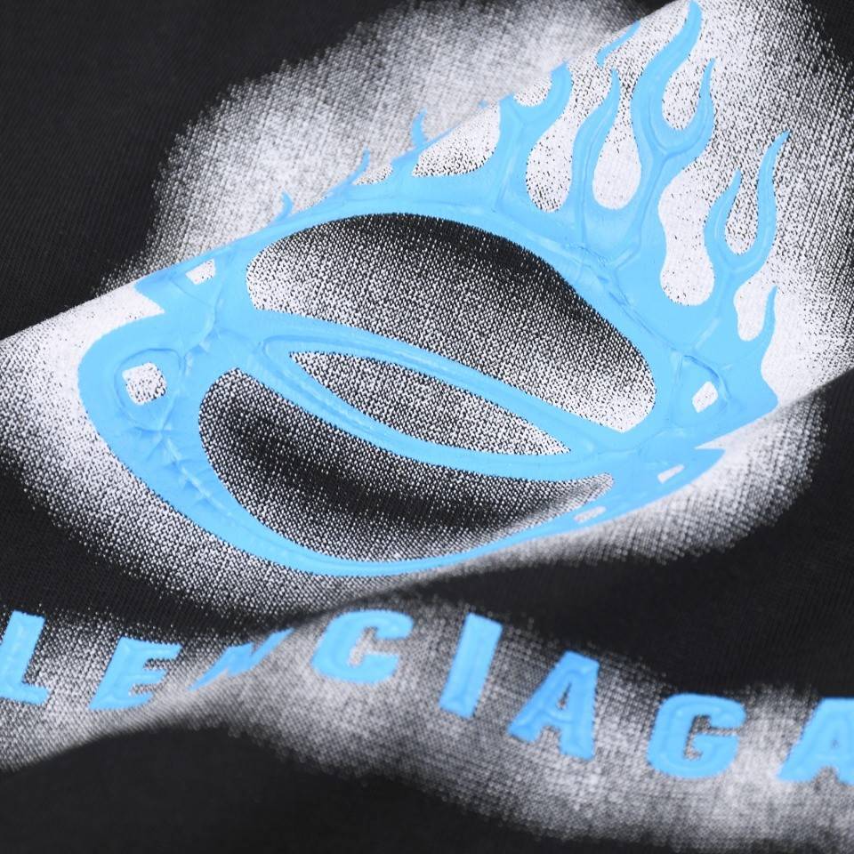 Ba1en*iaga 24s double B dot printing t-shirt