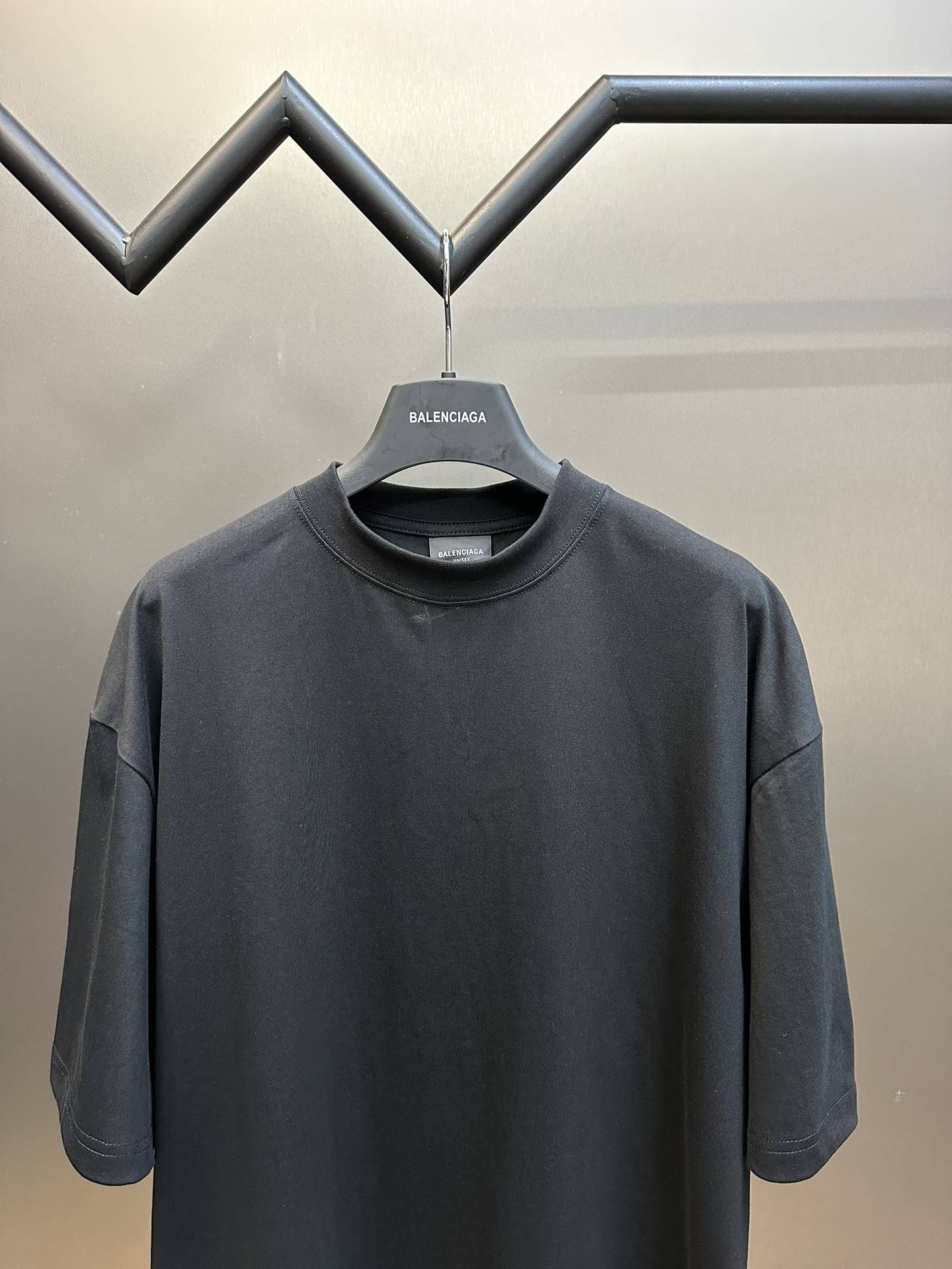 Ba1en*iaga double back embroidered short sleeves