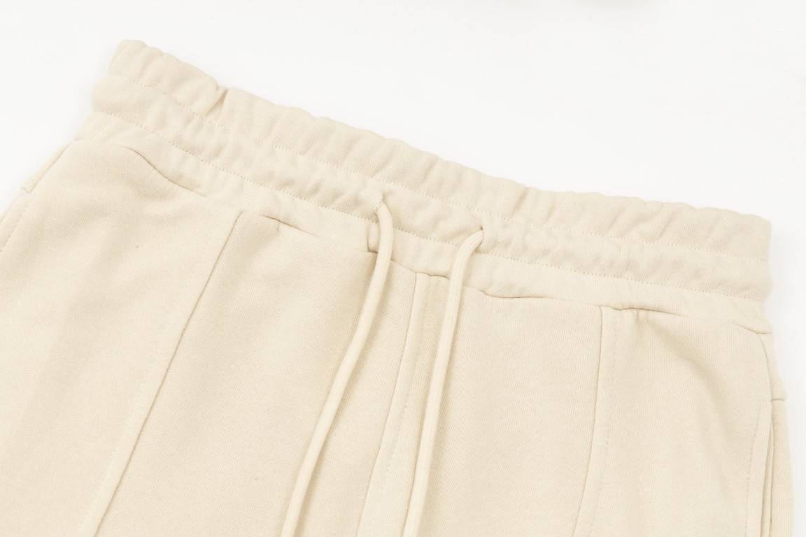 Calvin Klein embroidered logo two piece cream sweatpants