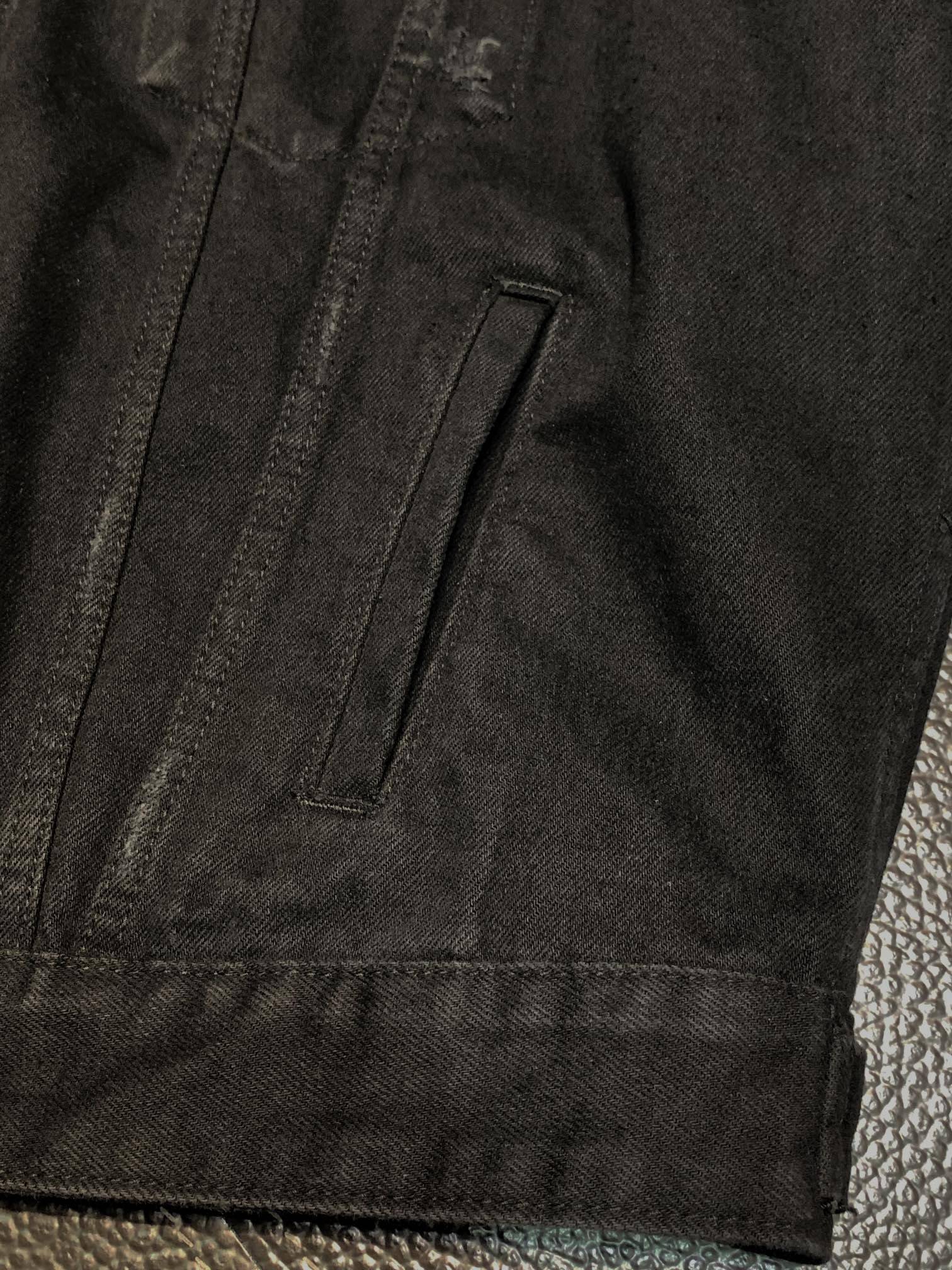 Ba1en*iaga  ripped denim jacket