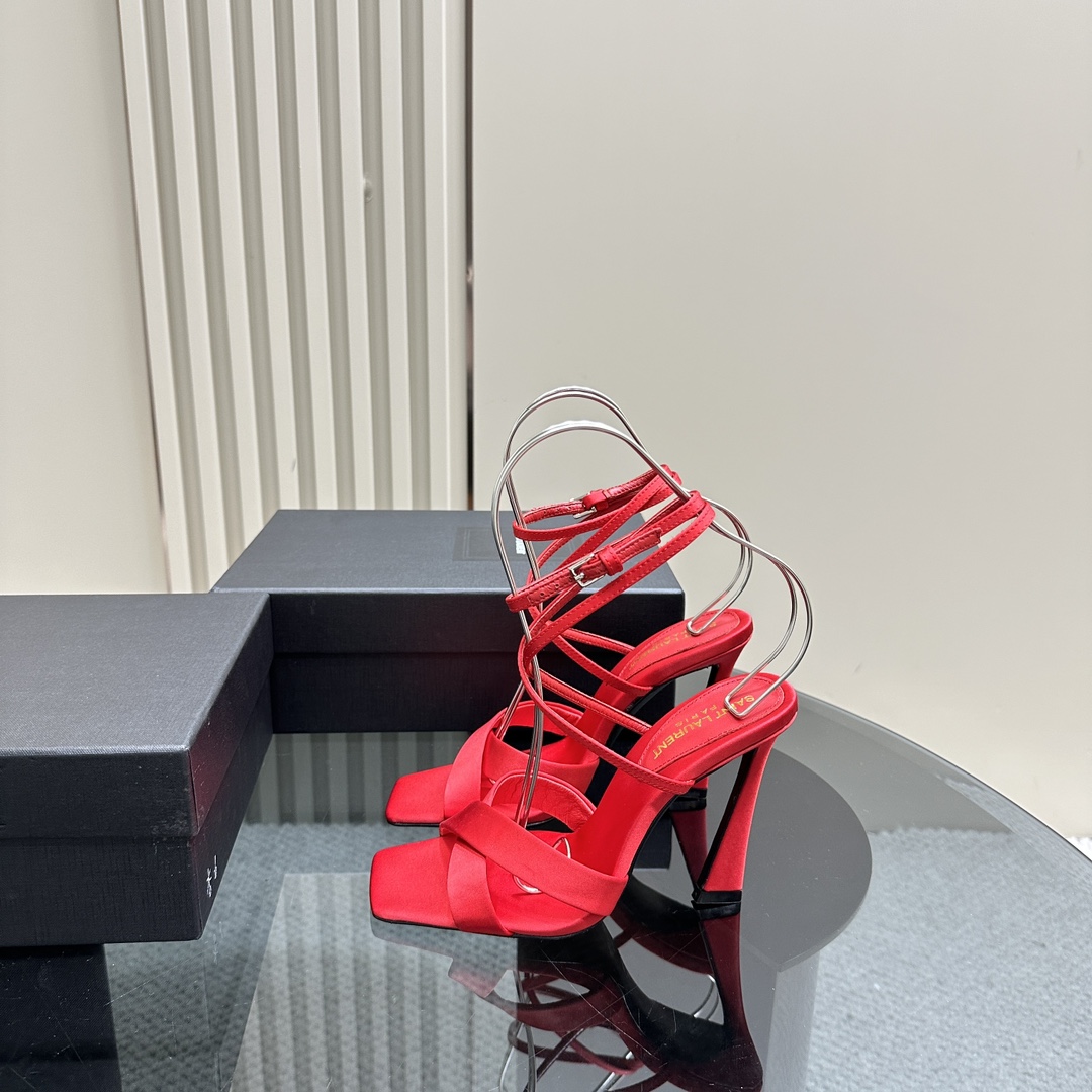 Y51 SS2024 Summer New Product Metal Head Elegant High Heels Heel height: 10.5cm Size: 35-42 (40, 41, 42 custom)