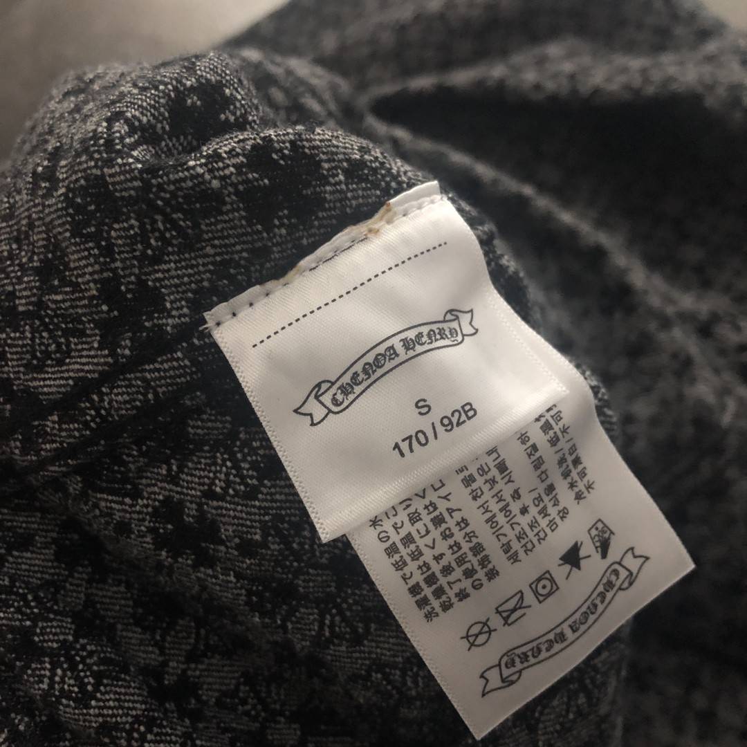 Ch*0me He**ts 2023 jacquard denim jacket