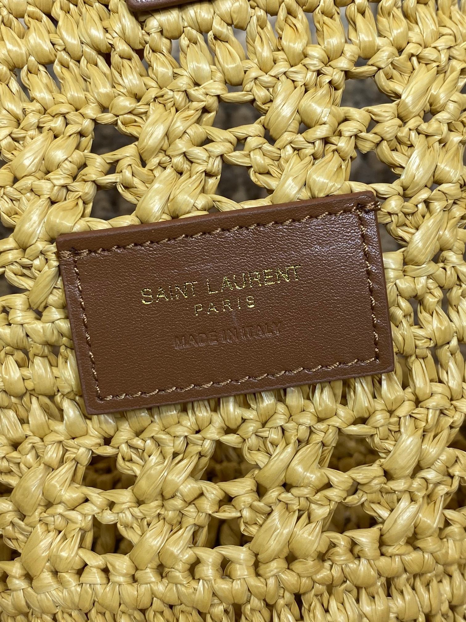 Y51 straw tote basket, pure handmade. 685618 Size: 55*31*28cm