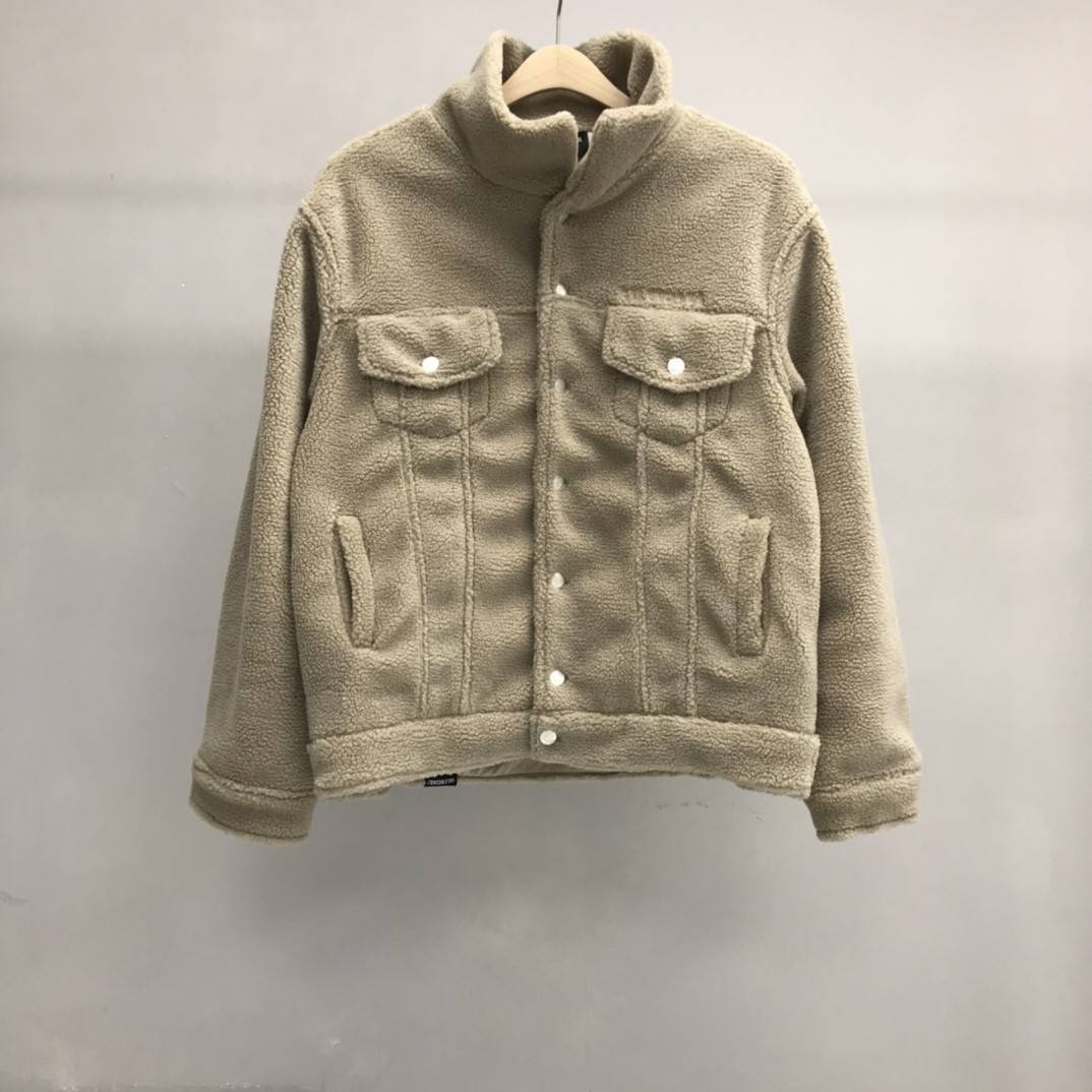 Ba1en*iaga lettered lambswool jacket