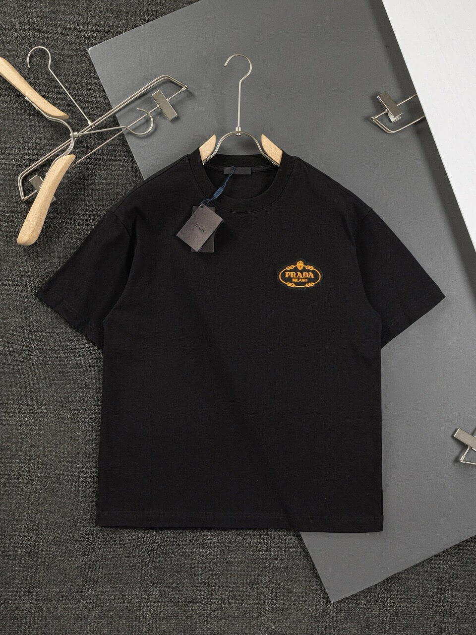 Crown Embroidery T Shirt