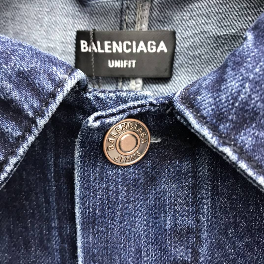 Ba1en*iaga Jean Jacket