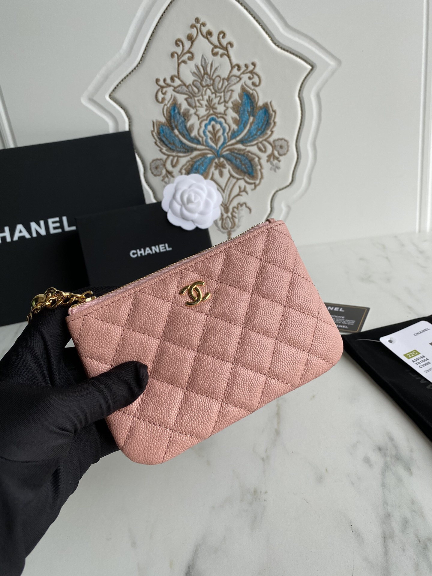 Chanle Zipped Wallet