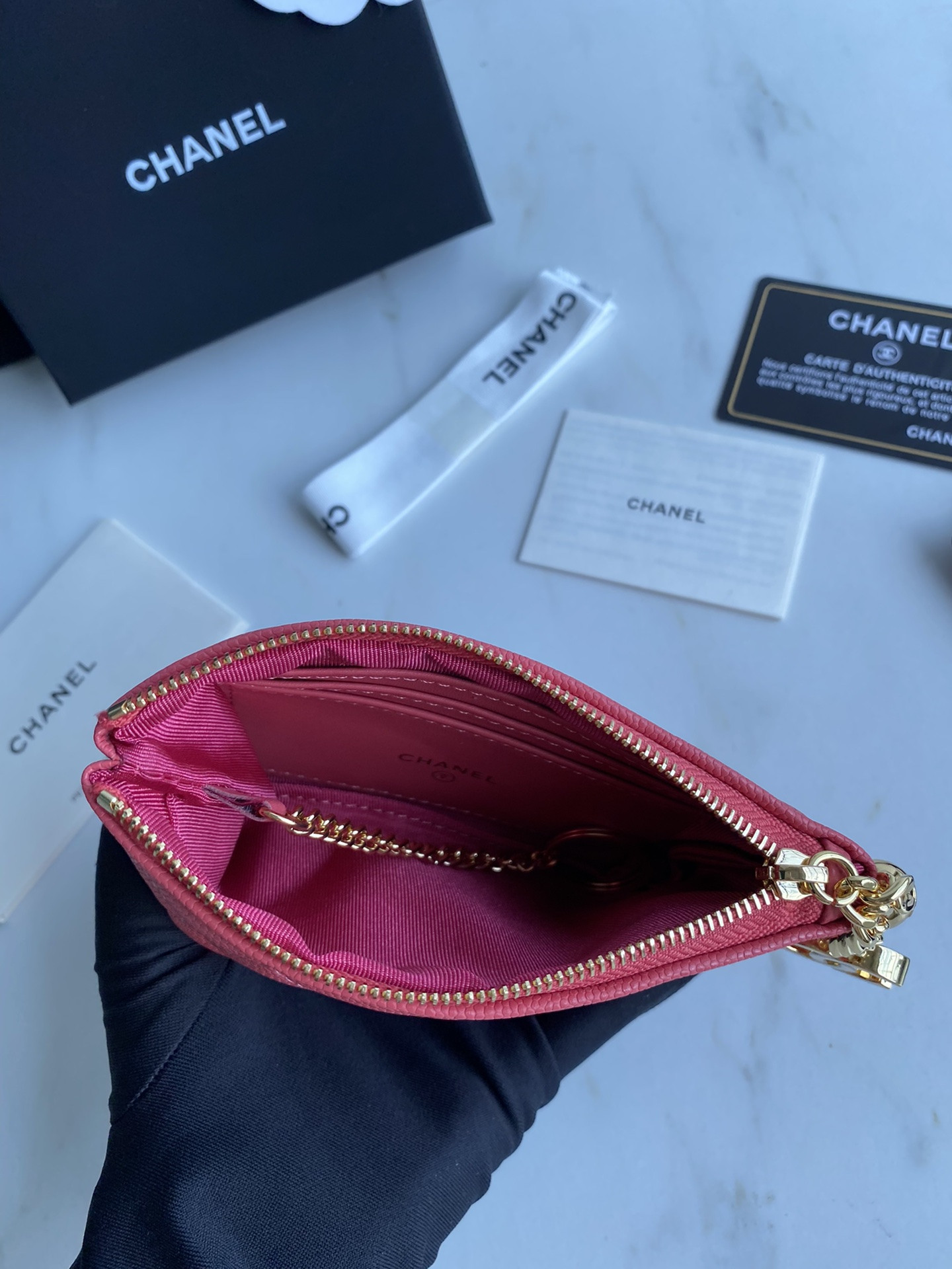 Chanle Zipped Wallet