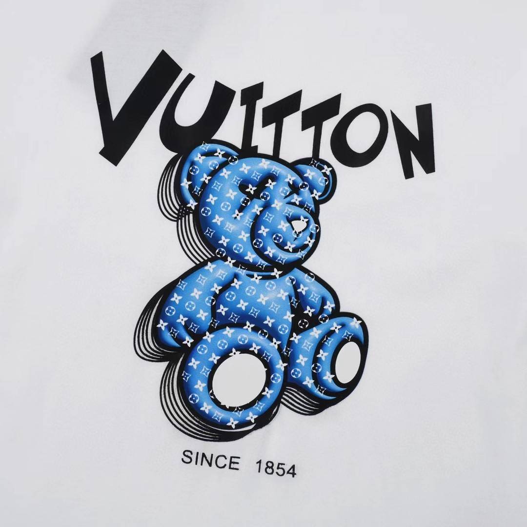 L0vis Vvtt0n 23SS printed bear T-shirt