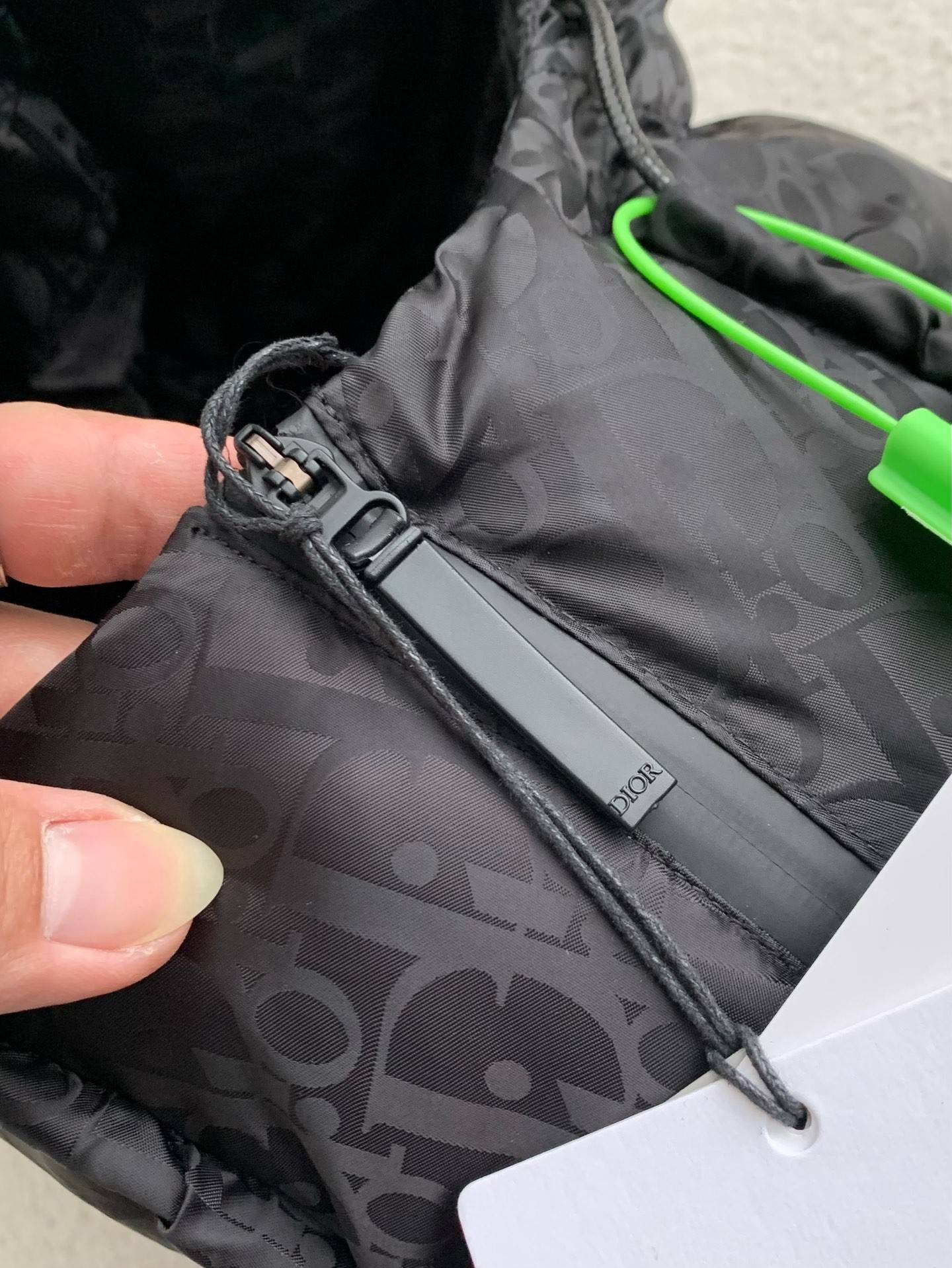 D10r Logo Printed Down Jacket