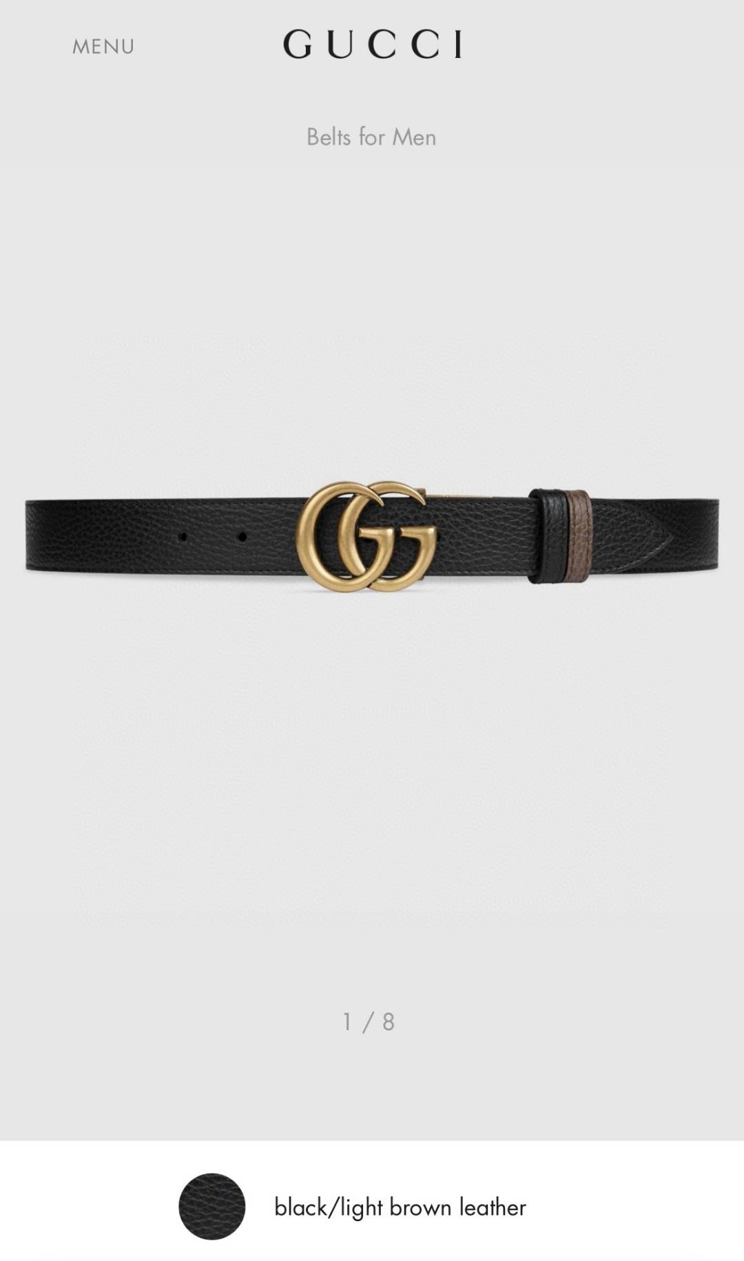 Gvc*1 men's belts