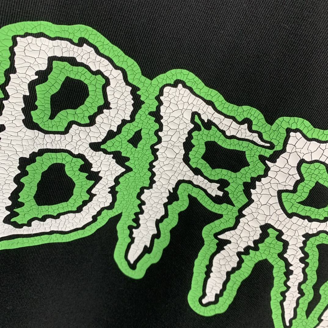 Ba1en*iaga BFRND cracked T-shirt