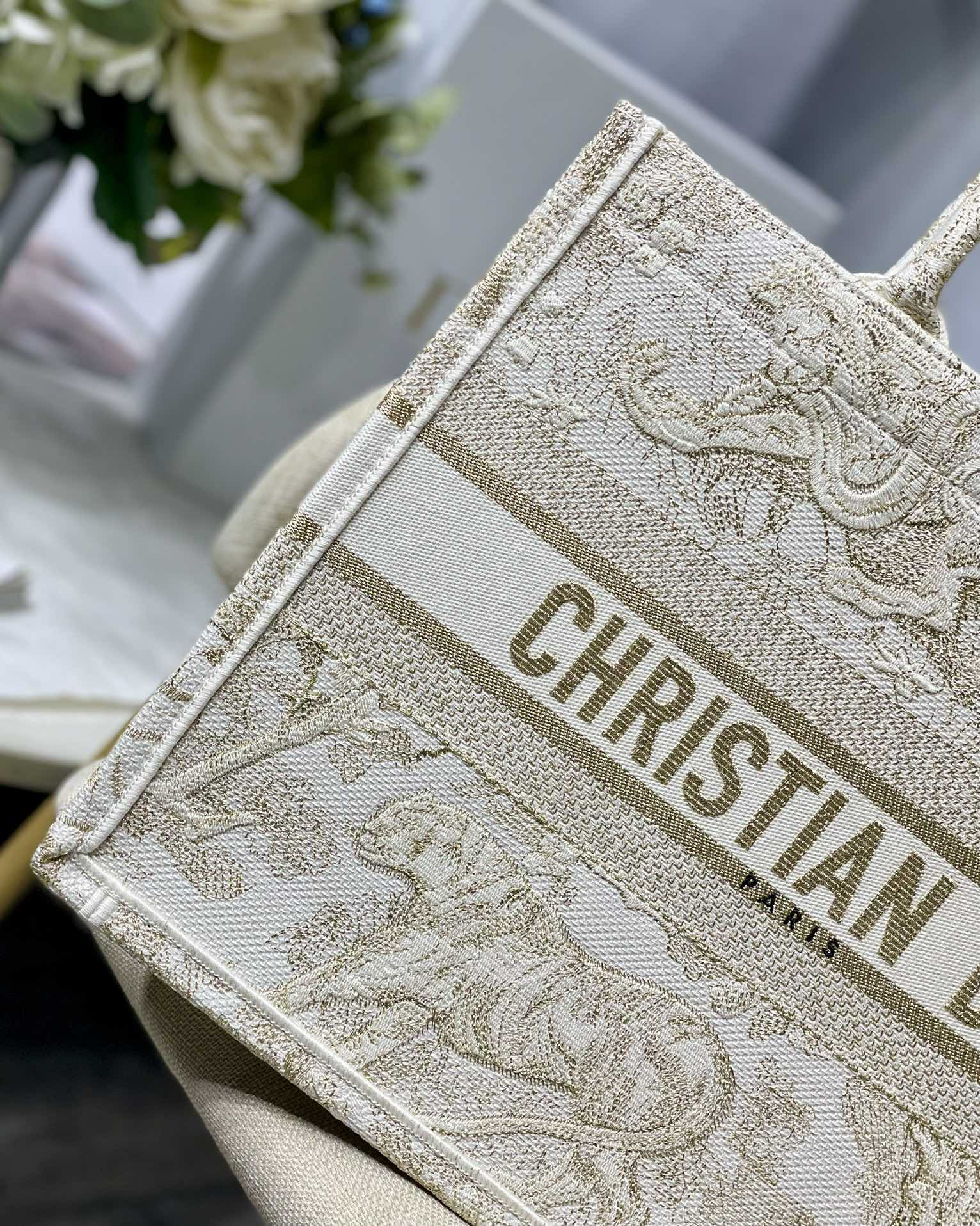 Medium D10r Book Tote