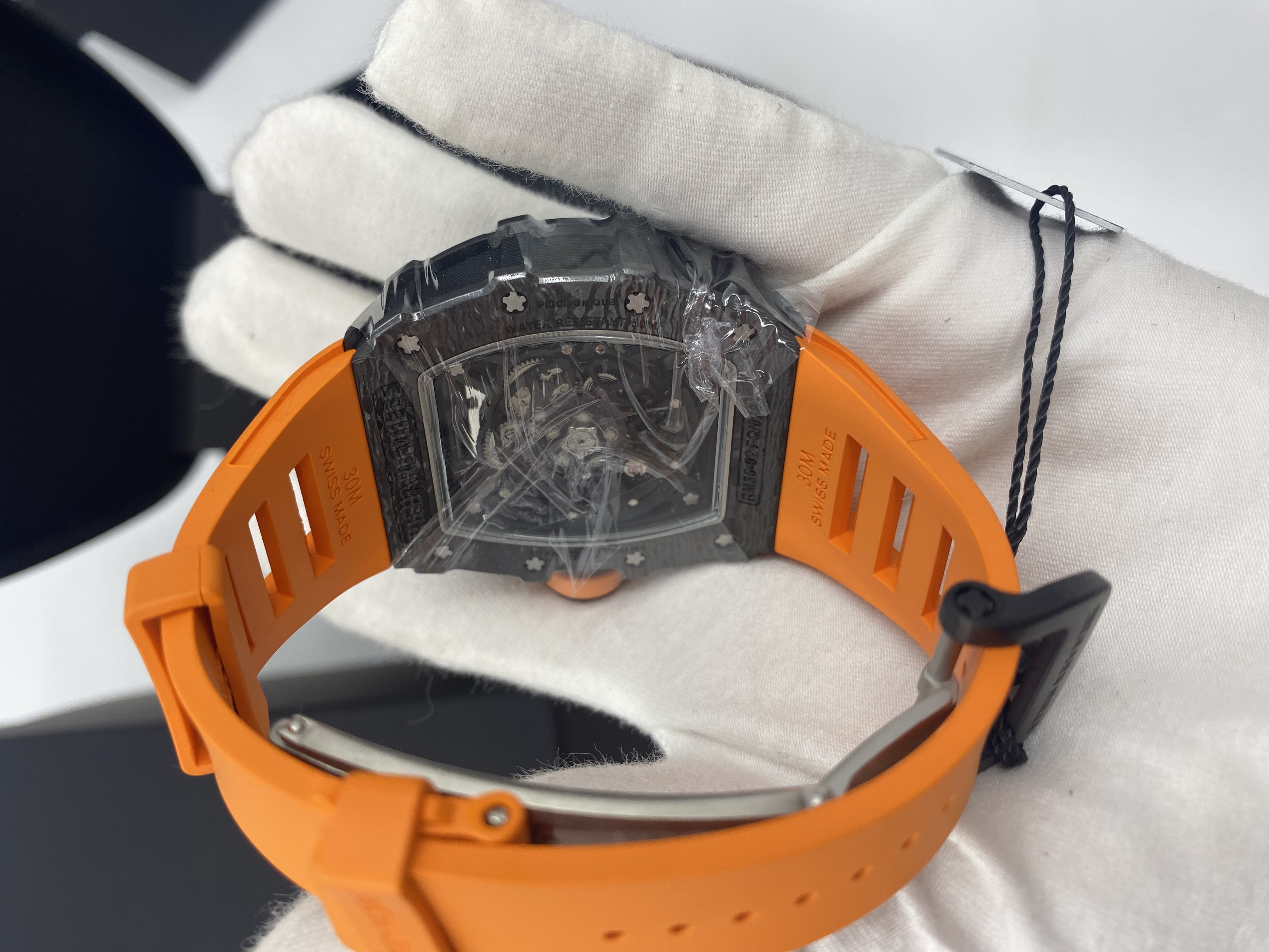 Integrated movement and white sapphire shock absorber] 『RICHARD MILLE』 Richard Mille RM 35-02