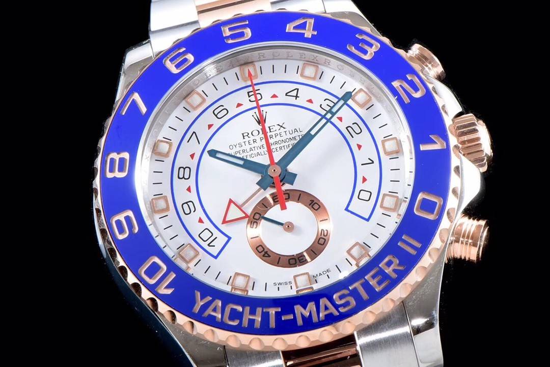 R01ex YM2 yachts famous second generation steel band version wristwatch